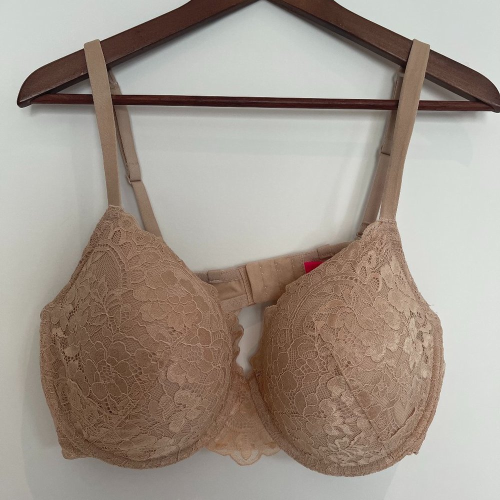 La Senza So Free Beige Couverture Complete Padded Underwire Bra 38DD NWOT
